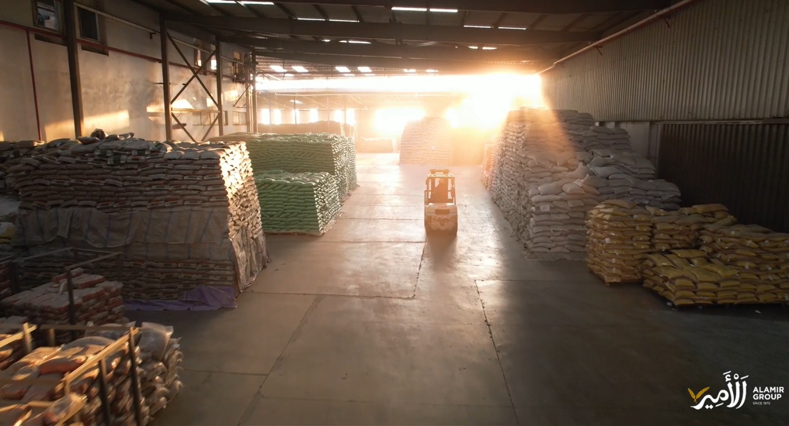 Dry storage area